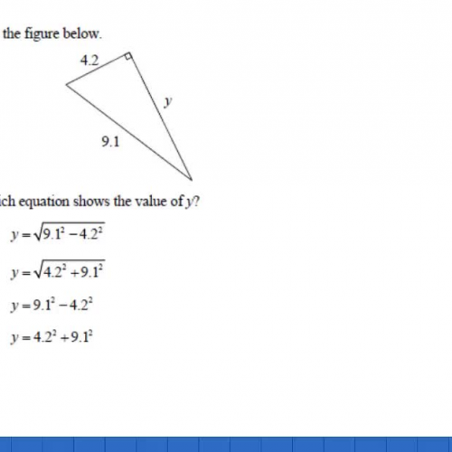 HSPE Pythagorean theorem 1