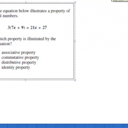 HSPE Real numbers properties