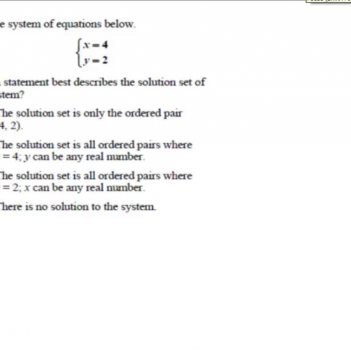 HSPE Systems of equations by graphing