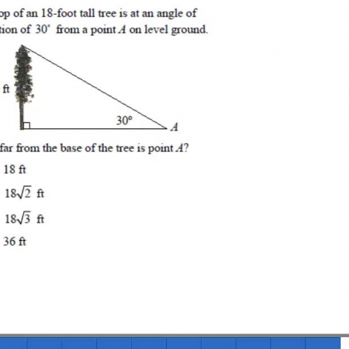 Math HSPE Basic trigonometry