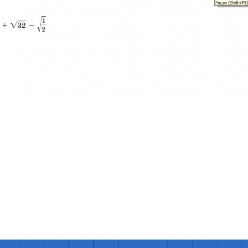 Simplifying radical expressions