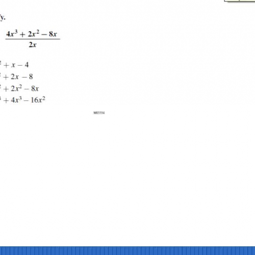 Simplifying rational expressions