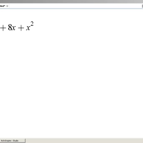 Factoring Trinomials (69)