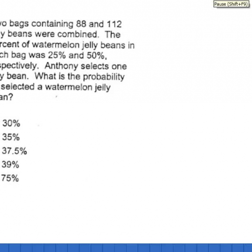 Jelly Beans Probability