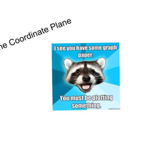 The Coordinate Plane Review