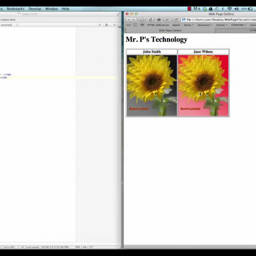 Creating a Simple Gallery Webpage Pt. 3