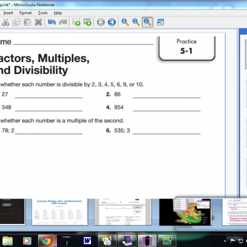 5-1 Factors, Multiples, and Divisibility