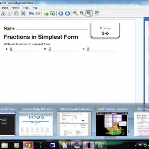 5-6 Fractions in Simplest Form