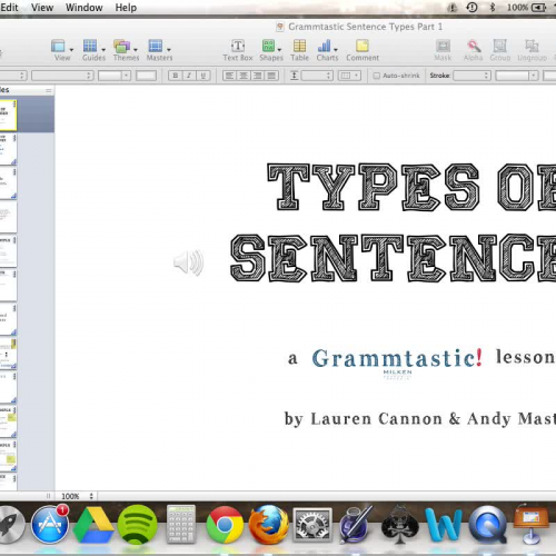 Grammtastic 4- Sentence Types Part 1