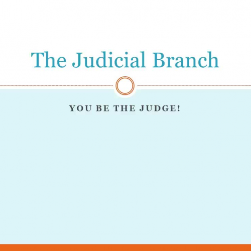 The Judicial Branch