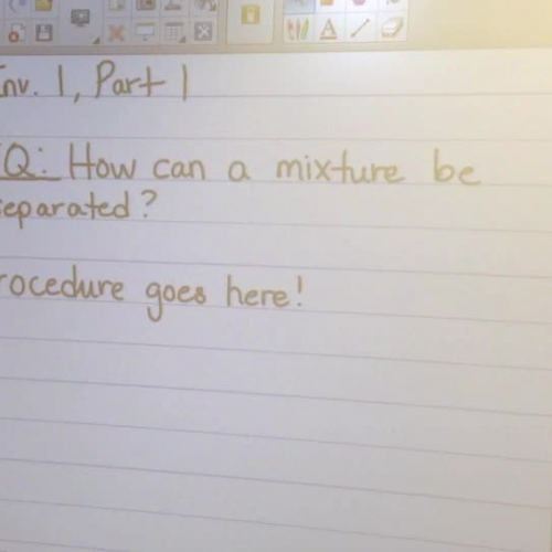 Investigation 1, Part 1, Day 1