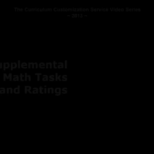 CCS - MathTask Ratings