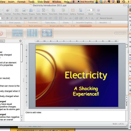 Electricity Introduction