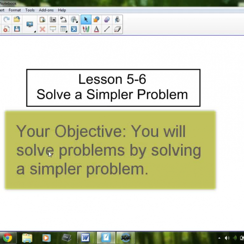 5-6 Solve a Simpler Problem