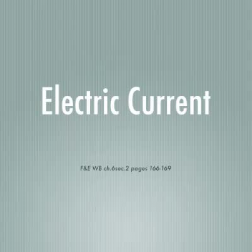 CurrentElectricity