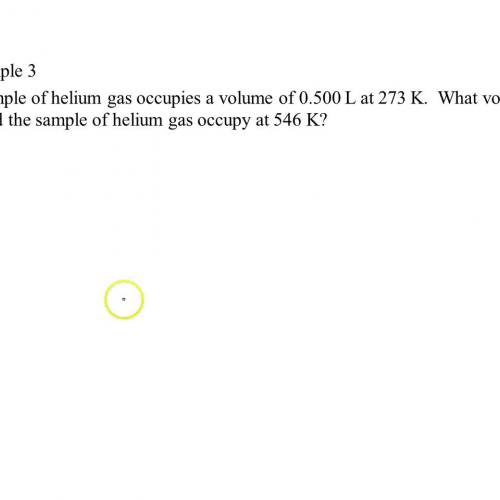 example 3 - Charles&#8217;s law