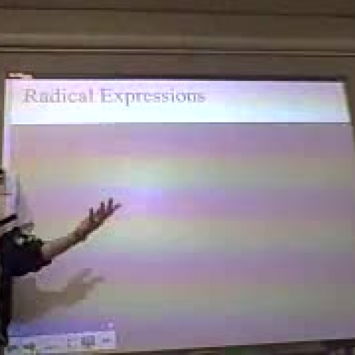 Unit 5-Day 1:  Simplifying Radical Expression