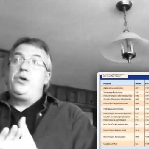 Unit 8 lecture 3A New Deal Programs - YouTube