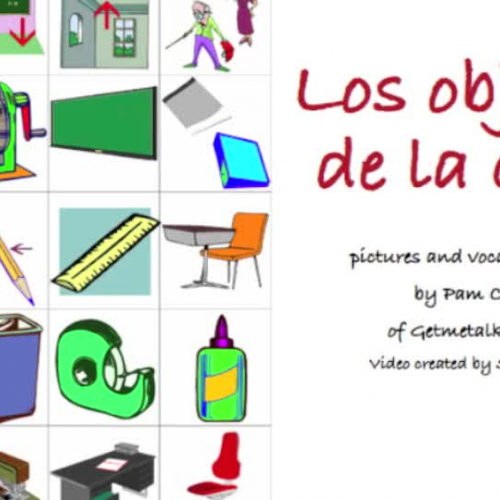 Objects of the classroom 1