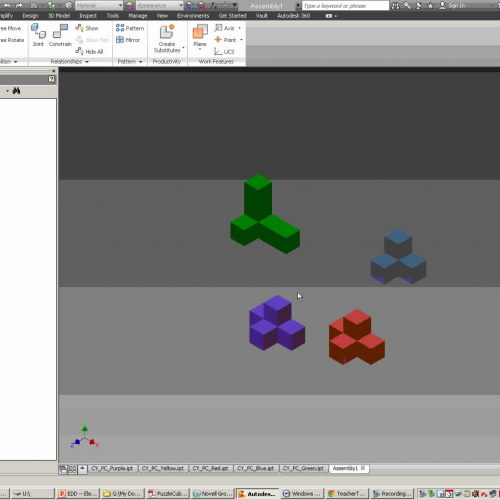 Inventor 2014 Assemblies -- Joint Command
