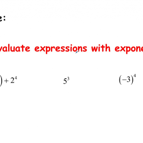 2-6 Exponents