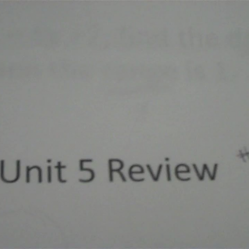 Unit 5 Review 2