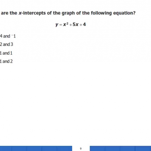 Solving a quadratic equation 11