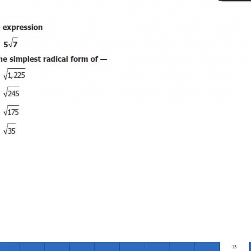 Estimating radicals 5