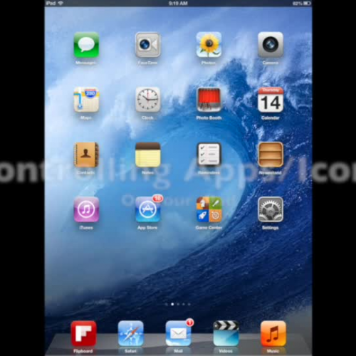 Controlling Apps on iPad