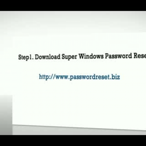 How to Reset Windows Password on Windows 7,8,