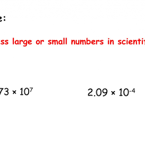 2-9 Scientific Notation