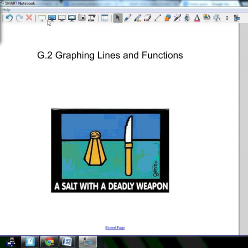 G.2 Graphing Lines from Equations