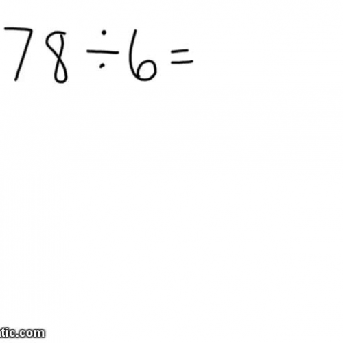 Division -breaking apart numbers KR