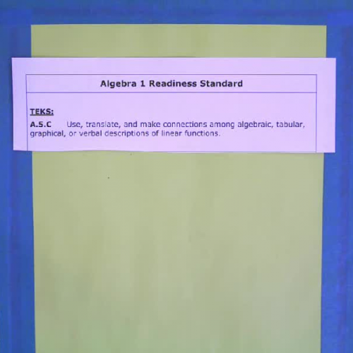 Linear Patterns (A.5.C)