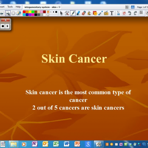 skin cancer and burns