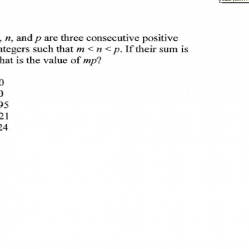 Equation with consecutive odd integers