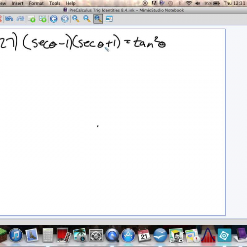 Trig Identities 8.4 pg 634 #27