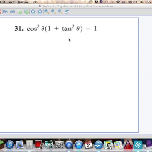 Trig Identites 8.4 pg 638 #31