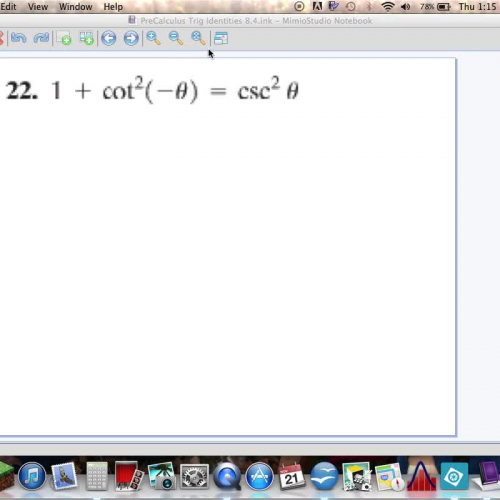 Trig Identities 8.4 pg 638 #22