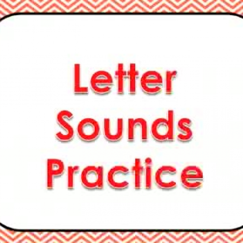 Letter Sound Practice