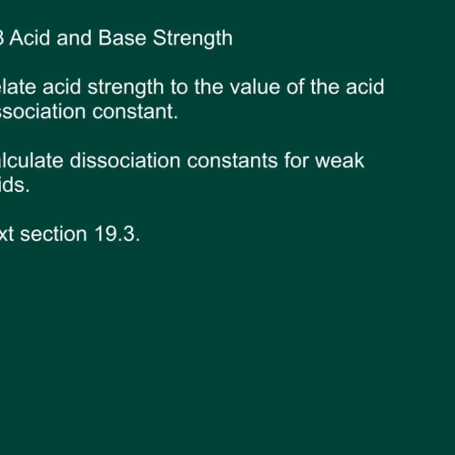 Advchem 4.3 acid base strength