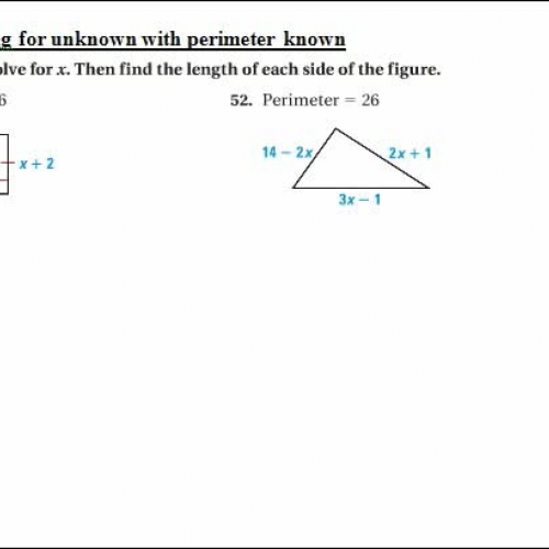 1.3 Solving with perimeter