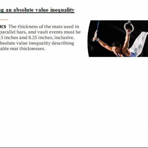 1.7 writing abs. value inequality