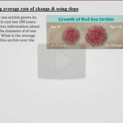 2.2  finding rate of change 1