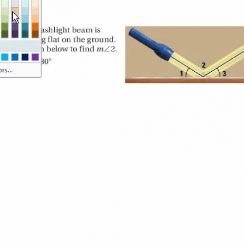 2.5 Finding angle with given clues