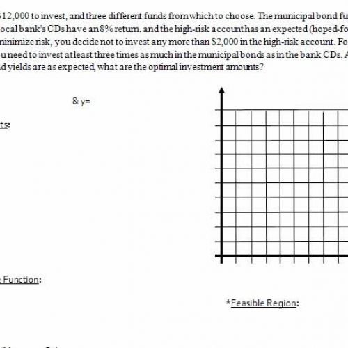 3.3 linear programming with investments (setu