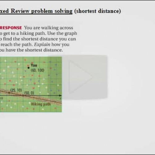 3.4-3.6   shortest distance 0