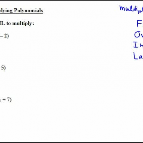 9.2multiply poly with foil