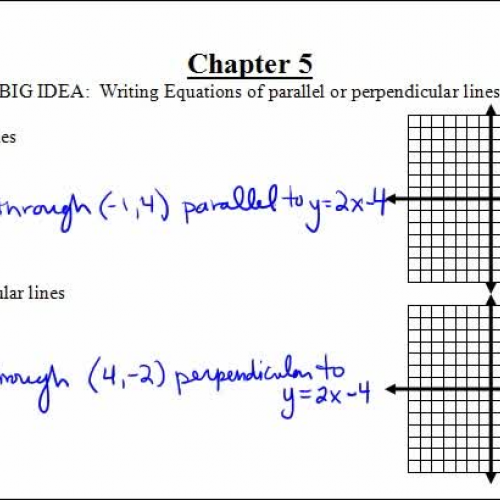 ch.5 parallel perp