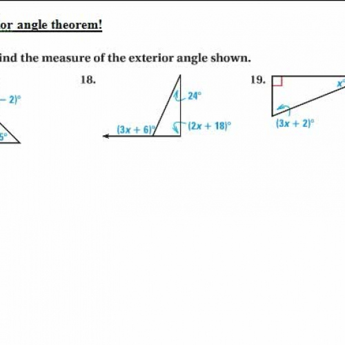 4.1  finding exterior angle (#19) 0